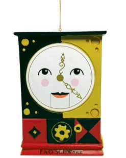 Online The Jolly Christmas Shop Department 56 FAO Schwarz Clock Christmas Ornament 6009095