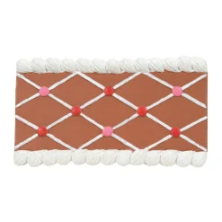 Sale The Jolly Christmas Shop Department 56 Gingerbread Road Straight Section Village Accessory 6007689