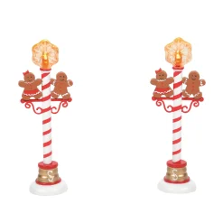 Clearance The Jolly Christmas Shop Department 56 Gingerbread Street Lights 6007683