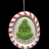 Best The Jolly Christmas Shop Department 56 Grinch Face Rotating Christmas Ornament ND6010790