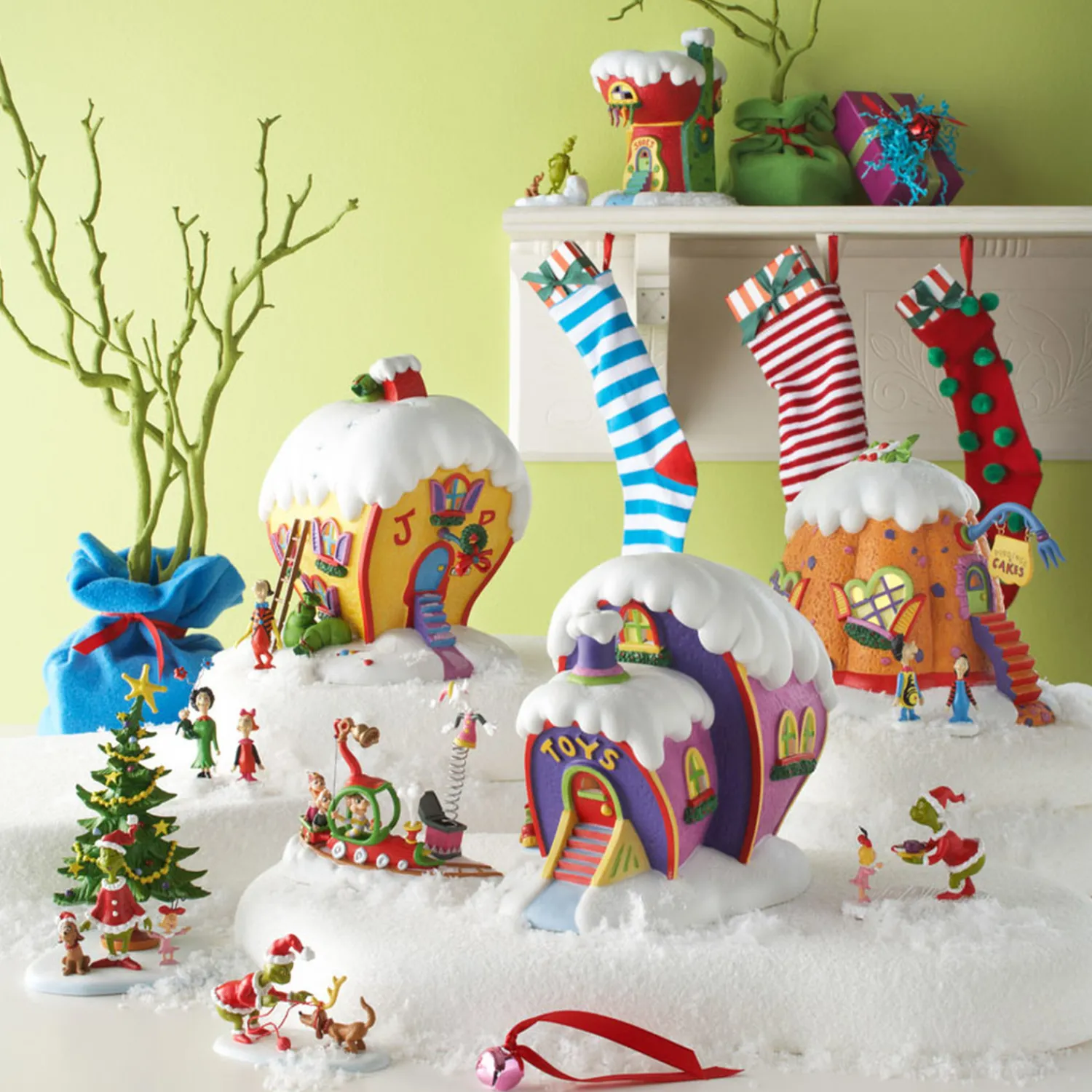 Online The Jolly Christmas Shop Department 56 Grinch Village Who's With Their Toys Figure 4020717