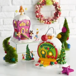 Online The Jolly Christmas Shop Department 56 Grinch Village Who La La Boutique Building 4059422