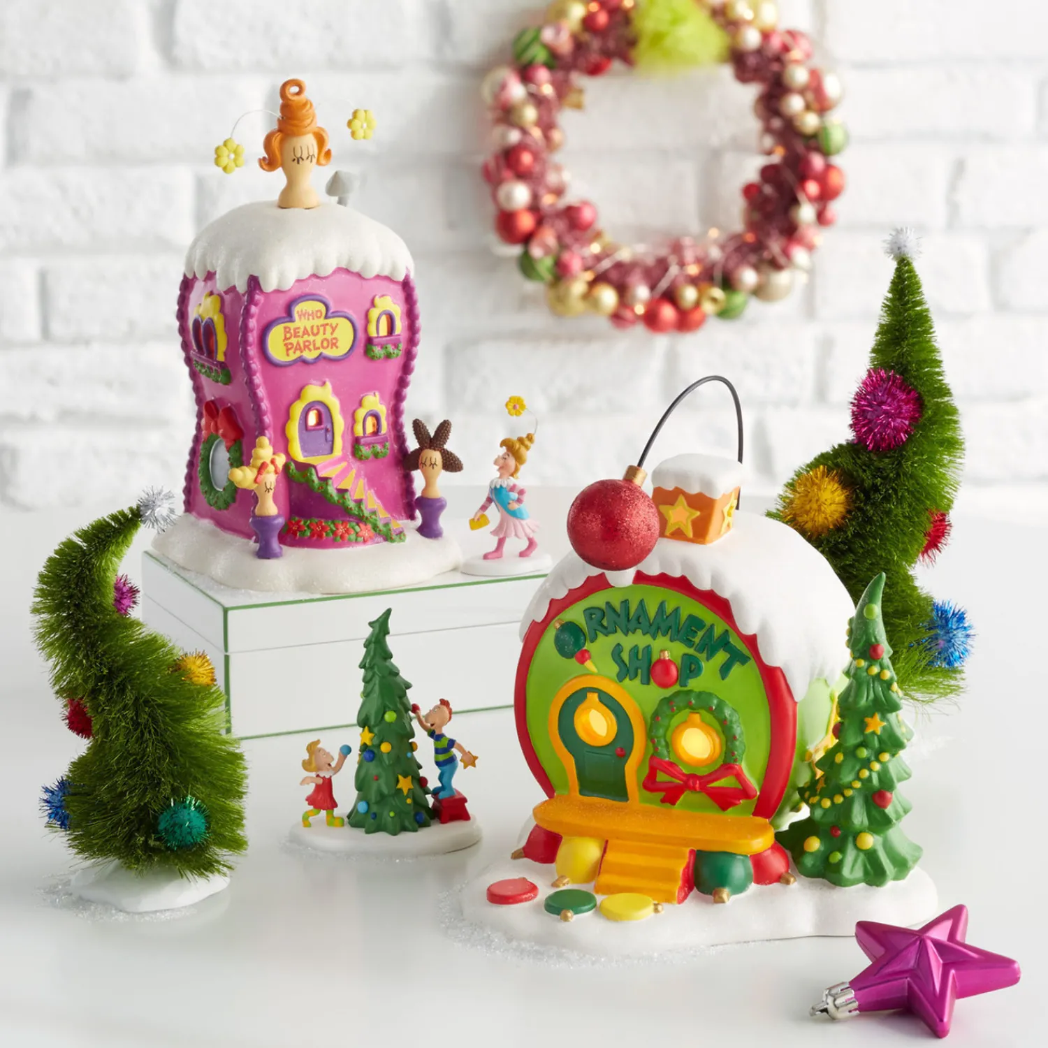 Online The Jolly Christmas Shop Department 56 Grinch Village Who La La Boutique Building 4059422