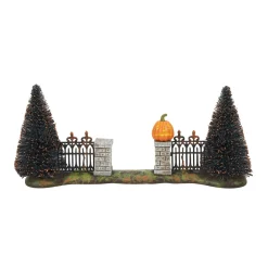 Clearance The Jolly Christmas Shop Department 56 Halloween Village Halloween Gate 6007707