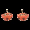 Best The Jolly Christmas Shop Department 56 Halloween Village Set Of 2 Trick Or Dare Treat Bowls 6010453