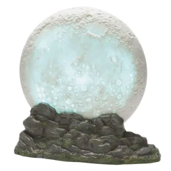 The Jolly Christmas Shop Department 56 Halloween Village Lighted Full Moon Backdrop 6013658