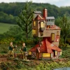 New The Jolly Christmas Shop Department 56 Harry Potter Village The Burrow Building 6003328