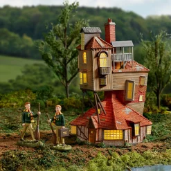 New The Jolly Christmas Shop Department 56 Harry Potter Village The Burrow Building 6003328