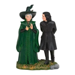 Best The Jolly Christmas Shop Department 56 Harry Potter Village Snape & McGonagall Figure 6003331