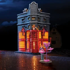 Sale The Jolly Christmas Shop Department 56 Harry Potter Village Weasleys' Wizard Wheezes Building 6005615