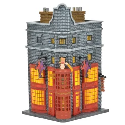 Sale The Jolly Christmas Shop Department 56 Harry Potter Village Weasleys' Wizard Wheezes Building 6005615