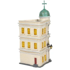 The Jolly Christmas Shop Department 56 Harry Potter Village Gringotts Bank Building 6005616