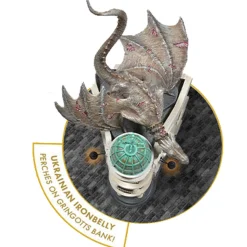 The Jolly Christmas Shop Department 56 Harry Potter Village Gringotts Bank Building 6005616