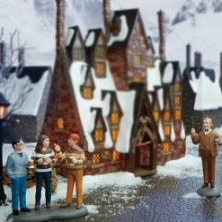 New The Jolly Christmas Shop Department 56 Harry Potter Village Professor Slughorn & The Trio Figure 6006515