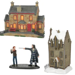 Discount The Jolly Christmas Shop Department 56 Harry Potter Village NEW For 2022 3 Pc Set Shreiking Shack, Come Out & Play, Peter And Hogsmeade Station