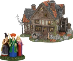 Hot The Jolly Christmas Shop Department 56 Hocus Pocus Sanderson Sisters House And Trio