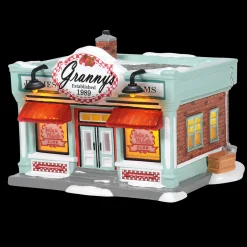 The Jolly Christmas Shop Department 56 Jelly Of The Month Club Christmas Vacation Village Building 6005452