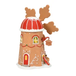 Clearance The Jolly Christmas Shop Department 56 North Pole Village Gingerbread Cookie Mill Building 6007610