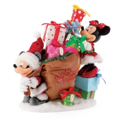 Online The Jolly Christmas Shop Department 56 Possible Dreams Minnie & Mickey's Christmas Eve 6009675