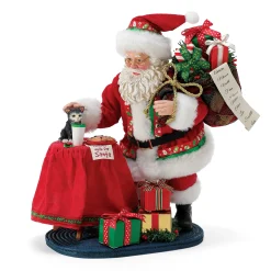 Outlet The Jolly Christmas Shop Department 56 Possible Dreams Santa Cat Burglar 6010683