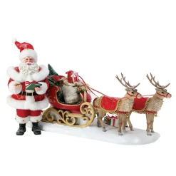 New The Jolly Christmas Shop Department 56 Possible Dreams Santa Tonight's The Night 6012248