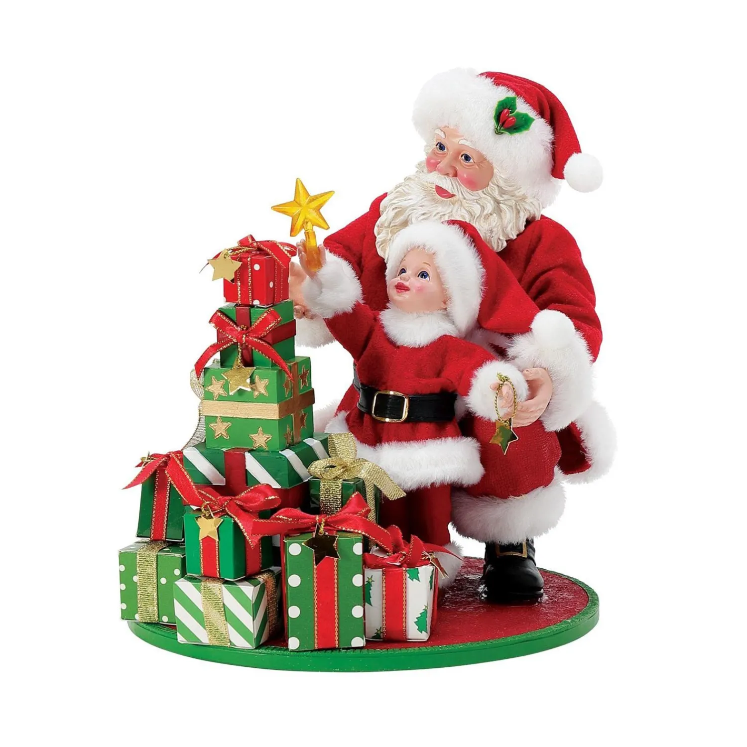 Best The Jolly Christmas Shop Department 56 Possible Dreams Santa Adding The Twinkle Figure 6012253