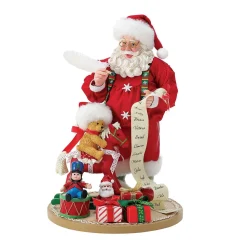 Sale The Jolly Christmas Shop Department 56 Possible Dreams Limited Edition The Man With All The Toys Santa Figure 6012256