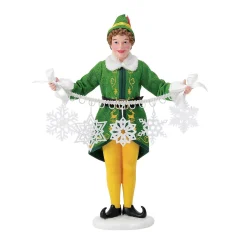 Hot The Jolly Christmas Shop Department 56 Possible Dreams Buddy Making Snowflakes Figure 6013709