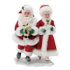 Sale The Jolly Christmas Shop Department 56 Possible Dreams Santa Holiday On Ice Figure 6013881