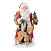 Clearance The Jolly Christmas Shop Department 56 Possible Dreams Santa Christmas Critters Figure 6013884