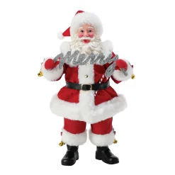 Outlet The Jolly Christmas Shop Department 56 Possible Dreams Santa Very Merry Figure 6013887