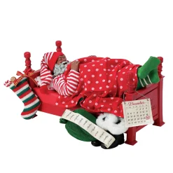 Discount The Jolly Christmas Shop Department 56 Possible Dreams African American Santa Well Deserved Rest Figure 6013905