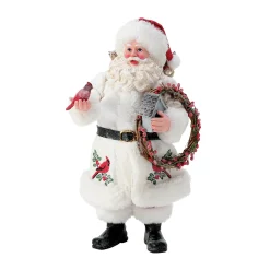 Hot The Jolly Christmas Shop Department 56 Possible Dreams Santa Red Birds & Berries 6013910
