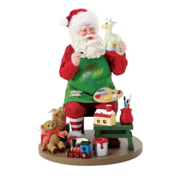 Clearance The Jolly Christmas Shop Department 56 Possible Dreams Santa Hand Painted Figure 6013912