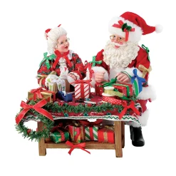 Hot The Jolly Christmas Shop Department 56 Possible Dreams Santa Stuck On You Figure 6013918