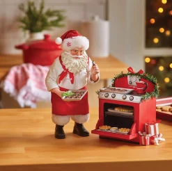 Online The Jolly Christmas Shop Department 56 Possible Dreams Santa Baking Christmas Memories 6014772