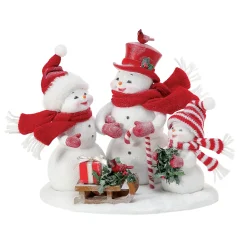 Discount The Jolly Christmas Shop Department 56 Possible Dreams Snowman Family Figure 6014784