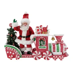 Outlet The Jolly Christmas Shop Department 56 Possible Dreams Candy Cane Train Figure 6015174