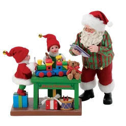 Discount The Jolly Christmas Shop Department 56 Possible Dreams Santa In Training Figure 6015177