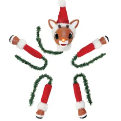 Outlet The Jolly Christmas Shop Department 56 Possible Dreams Rudolph In A Cinch Christmas Tree Accessory 6015180