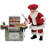 Online The Jolly Christmas Shop Department 56 Possible Dreams Santa All Fired Up Grilling Figure 6015237