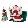 Hot The Jolly Christmas Shop Department 56 Possible Dreams Santa Binge Sports Watching Figure 6015238