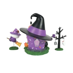 Sale The Jolly Christmas Shop Department 56 Sanrio Hello Kitty Village Hello Kitty's Witch Tower Halloween Building 6014744