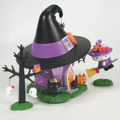 Sale The Jolly Christmas Shop Department 56 Sanrio Hello Kitty Village Hello Kitty's Witch Tower Halloween Building 6014744