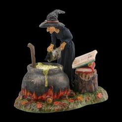 Best The Jolly Christmas Shop Department 56 Snow Village Halloween Fire Burn & Cauldron Bubble 4030764