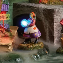 Discount The Jolly Christmas Shop Department 56 Snow Village Halloween A Cryptic Cave Mystic Figure 6007648