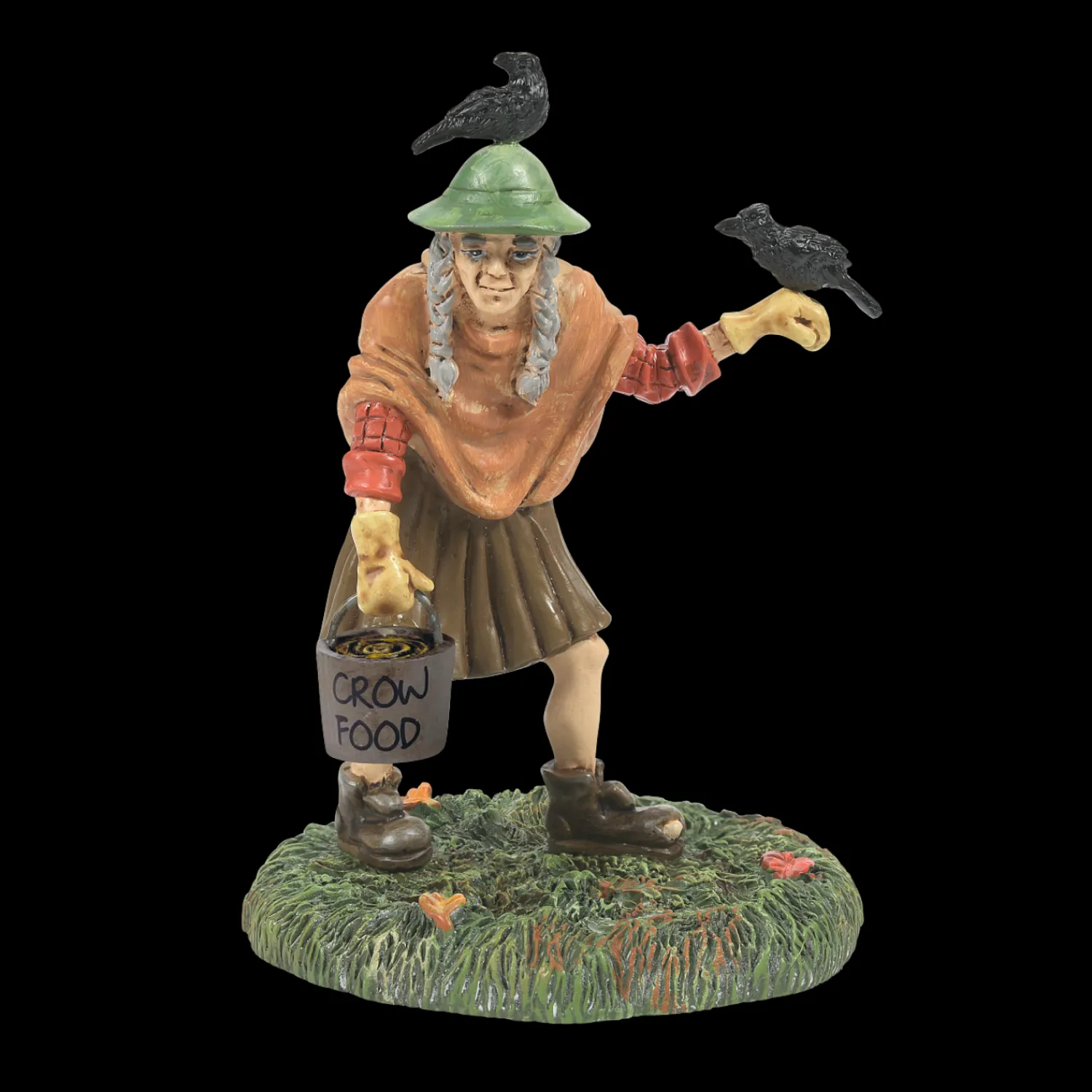Hot The Jolly Christmas Shop Department 56 Snow Village Halloween Crow Hag Figure 6007792