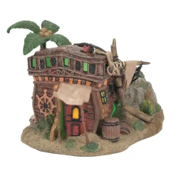 Discount The Jolly Christmas Shop Department 56 Snow Village Halloween Pirate Haven Hideaway Building 6011440