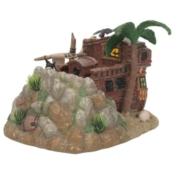 Discount The Jolly Christmas Shop Department 56 Snow Village Halloween Pirate Haven Hideaway Building 6011440