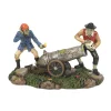 Clearance The Jolly Christmas Shop Department 56 Snow Village Halloween Explosive Skullduggery Figure 6011441